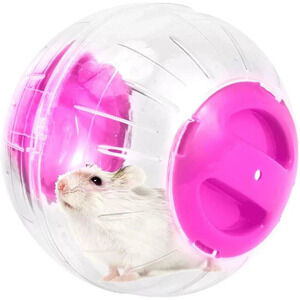 Sally Dwarf Hamster Running Ball 4.7 Inches Ball Small‎ w/ Stand New